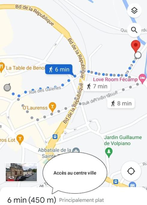 Le Precieux Apartman Fécamp Kültér fotó