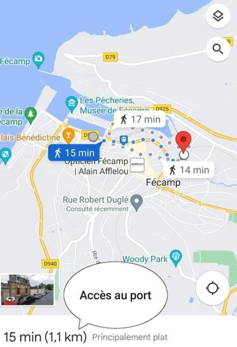 Le Precieux Apartman Fécamp Kültér fotó